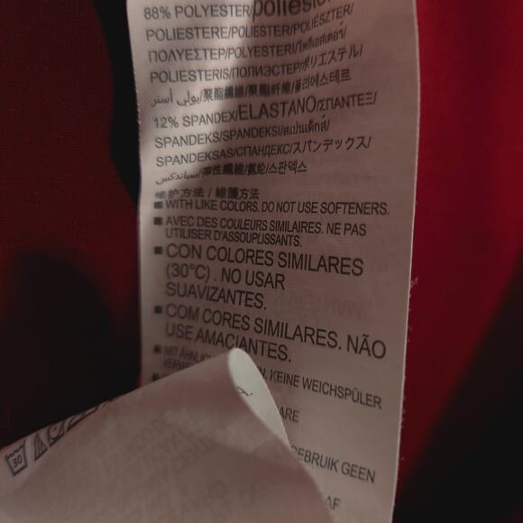 Under Armour Polo Mens XL Maroon Loose Fit Performance Golf Shirt Boston College - Picture 9 of 10